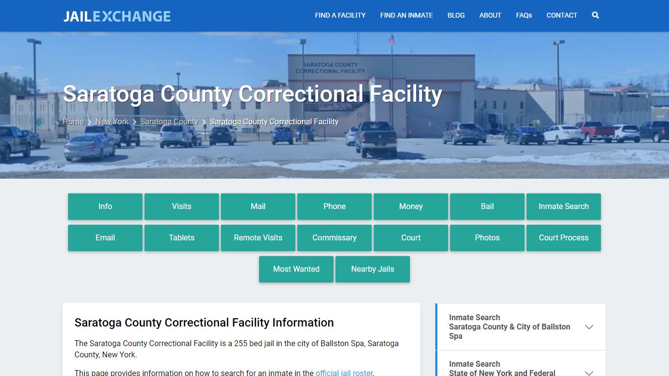 Saratoga County Correctional Facility - Jail Exchange